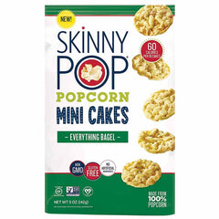 Skinny Pop - Everything Bagel Popcorn Mini Cakes, 5oz