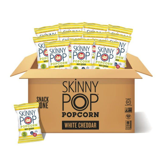 Skinny Pop Popcorn Snack Size 1 Oz - Pack Of 12