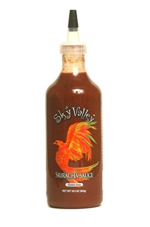 Sky Valley Gluten Free Sriracha Sauce, 18.5 Oz
 | Pack of 6 - PlantX US