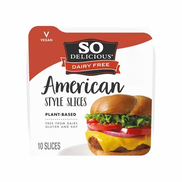 So Delicious - Cheese American Slices, 7oz 