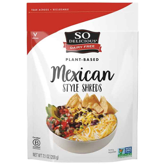 So Delicious - Cheese Shreds (Mexican), 7.1oz 