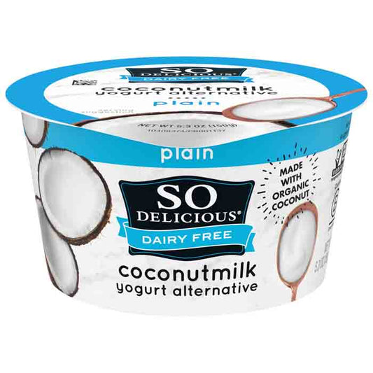 So Delicious - Yogurt Coconut Milk Plain, 5.3fo