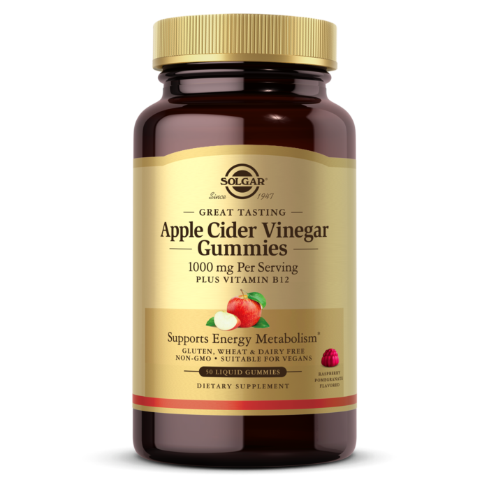 Solgar - Apple Cider Vinegar 1000 mg Gummies , 100 EA.