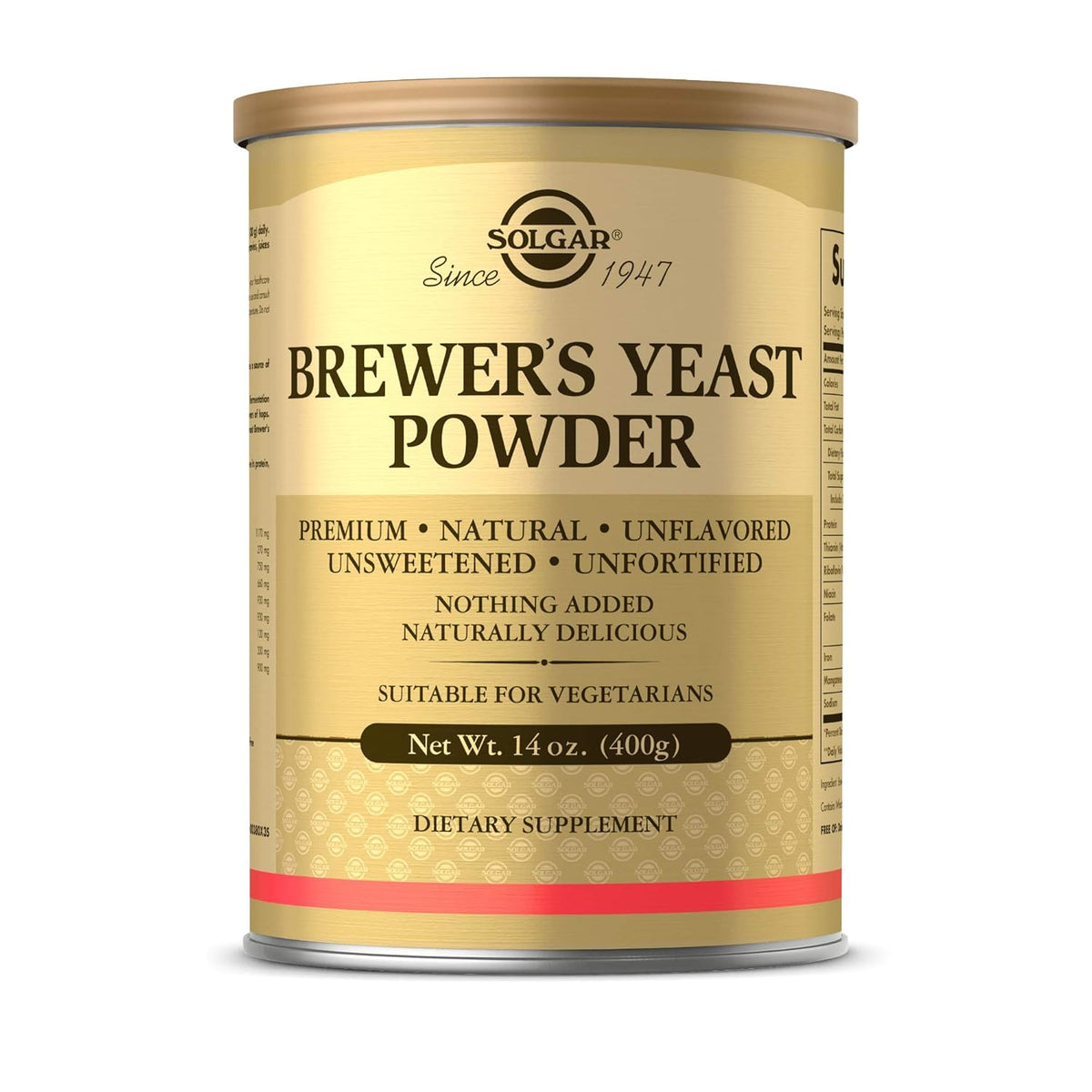 Solgar - Brewe's Yeast Powder, 14 Oz