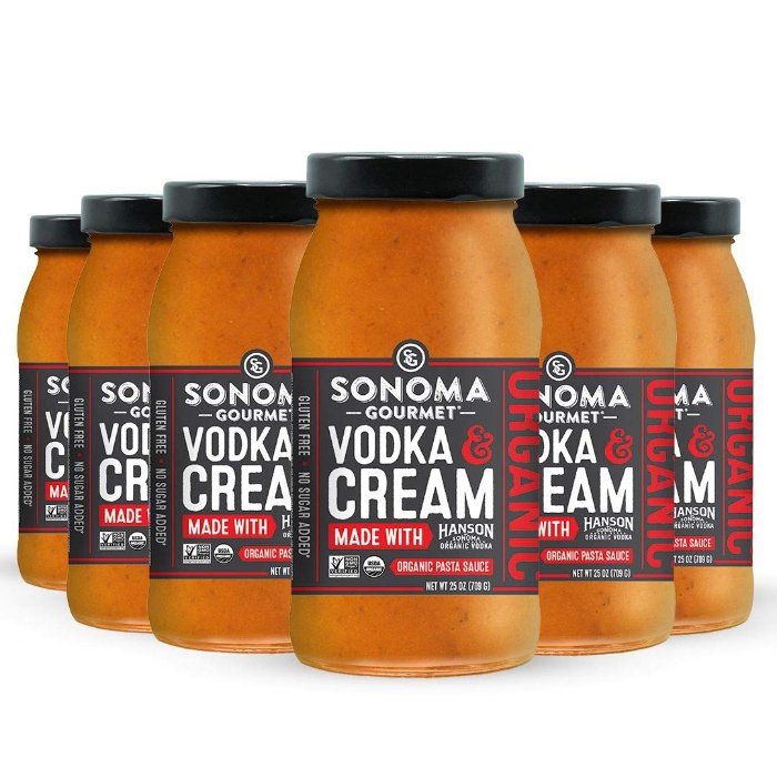 Sonoma Gourmet Sauce Pasta Vodka Cream 25 Oz - Pack Of 6