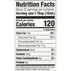 Spectrum Naturals Oil Peanut Unrefined 16 Fo - Pack Of 6