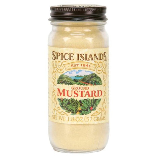 Spice Island Mustard 1.8 Oz - Pack Of 3