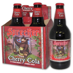 Sprecher Soda Cherry 4pk 64 Fo - Pack Of 6