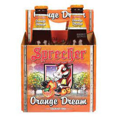 Sprecher Soda Orng Drm 4pk 64 Fo - Pack Of 6