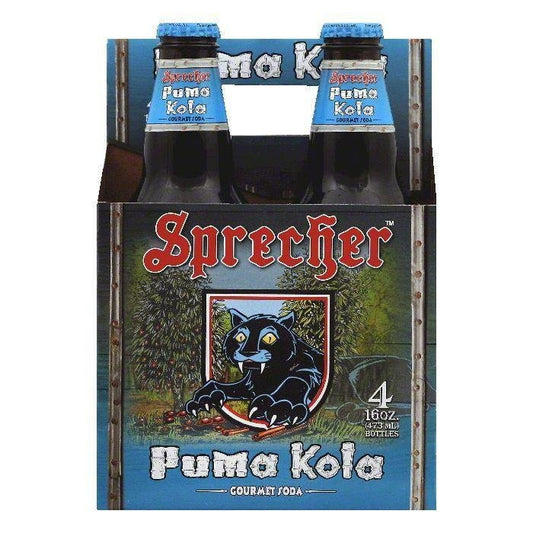 Sprecher Soda Puma Kola 4pk 64 Fo - Pack Of 6