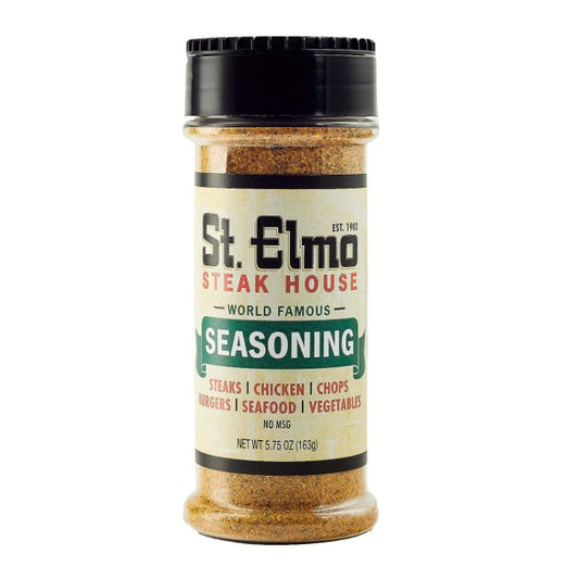 St Elmo Steak House Seasoning St Elmo 5.75 Oz - Pack Of 12