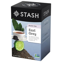 Stash - Earl Grey Black Tea, 20 Bags  Pack of 6