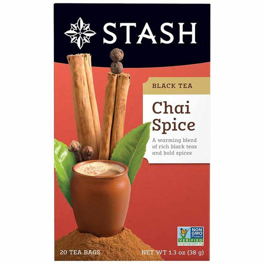 Stash Tea Tea Chai Spice 20 Bg - Pack Of 6