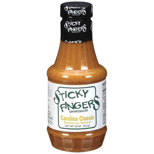 Sticky Fingers Sauce Bbq Carolina Clssc 18 Oz - Pack Of 6