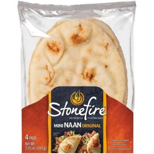 Stonefire Naan Mini Original 7.05 Oz - Pack Of 14
