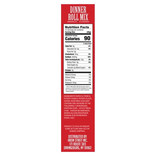 Streits Dough Mix Dinner Roll 10 Oz - Pack Of 12