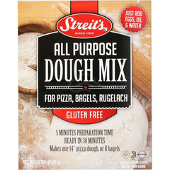 Streits Dough Mix Pizza Bagel 10 Oz - Pack Of 12