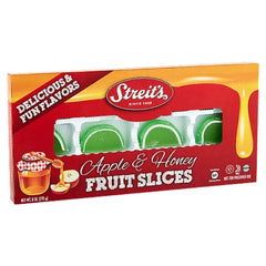 Streits Fruit Slices Apple Honey 6 Oz - Pack Of 12