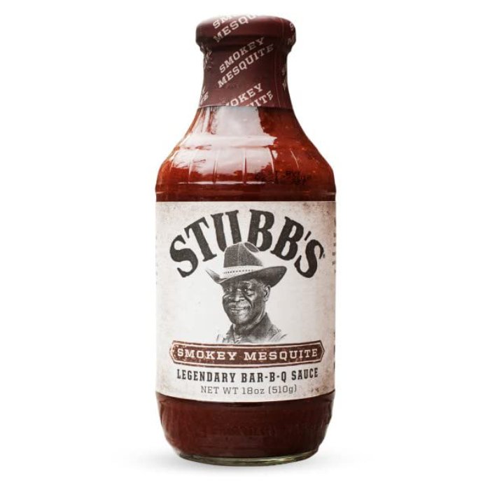 Stubbs Sauce Bbq Smky Mesquite 18 Oz - Pack Of 6