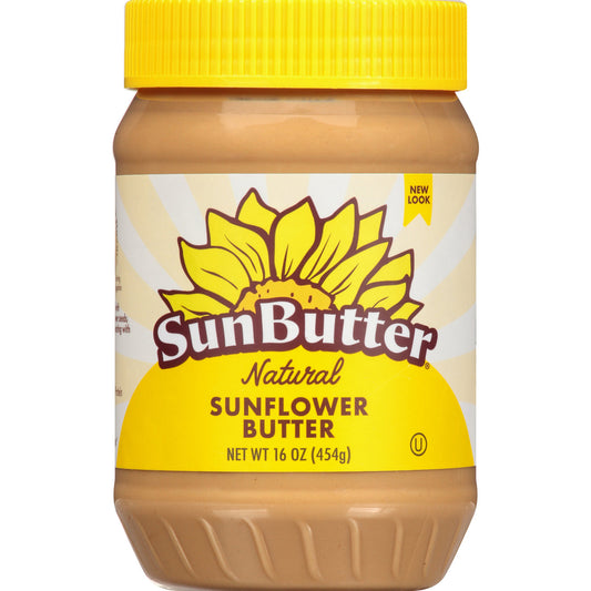 SunButter Natural Sunflower Butter - 16 oz  Pack of 3