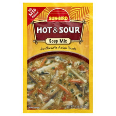 Sunbird Mix Soup Hot & Sour 1.34 Oz - Pack Of 24