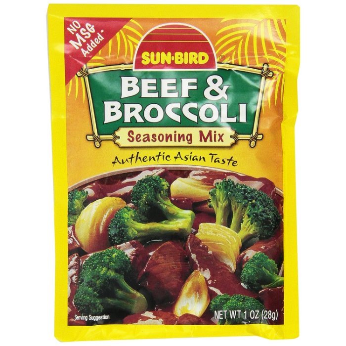 Sunbird Mix Ssnng Beef Broc 1 Oz - Pack Of 24