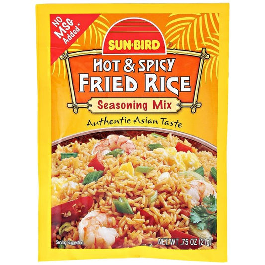 Sunbird Mix Ssnng Fried Rc Hot Spcy 0.75 Oz - Pack Of 24