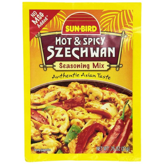 Sunbird Mix Ssnng Szchwn Hot Spcy 0.75 Oz - Pack Of 24