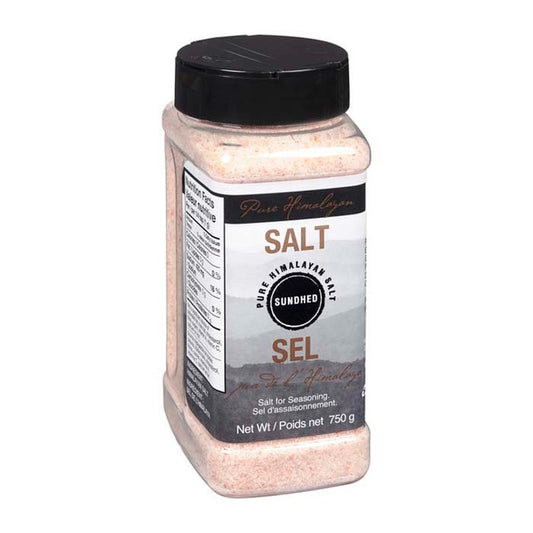 Sundhed Salt Himalyan Jar Fine 750 Gm - Pack Of 6