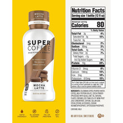 Super Coffee Coffee Mocha Dark Bottl 12 Oz - Pack Of 12