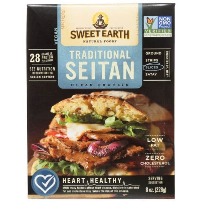 Sweet Earth - Traditional Seitan Strips and Slices, 8oz