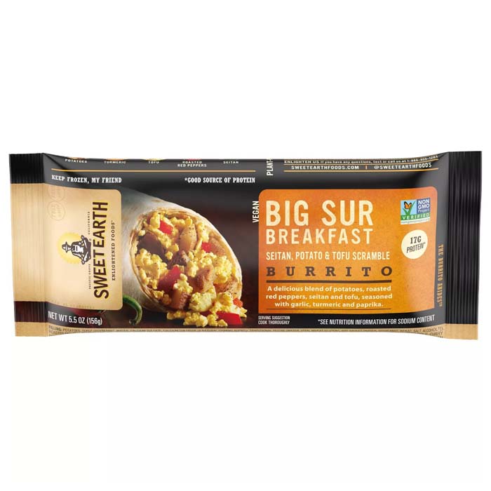 Sweet Earth - Big Sur Breakfast Burrito, 5.5oz