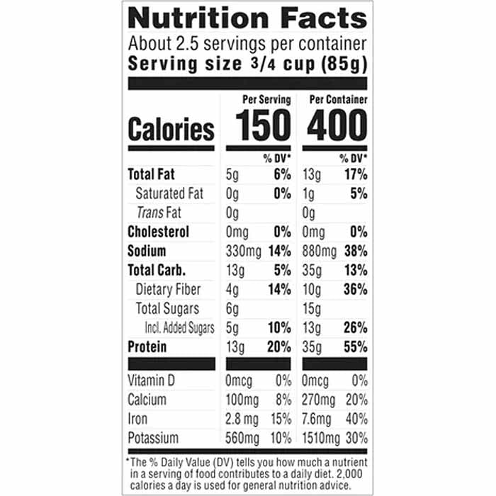 Sweet Earth - Chipotle Chik'n Plant-Based Strips, 8oz - back