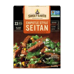 Sweet Earth - Chipotle Seitan Strips, 8oz- Front