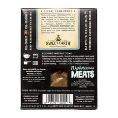 Sweet Earth - Traditional Seitan Strips, 8oz- Back