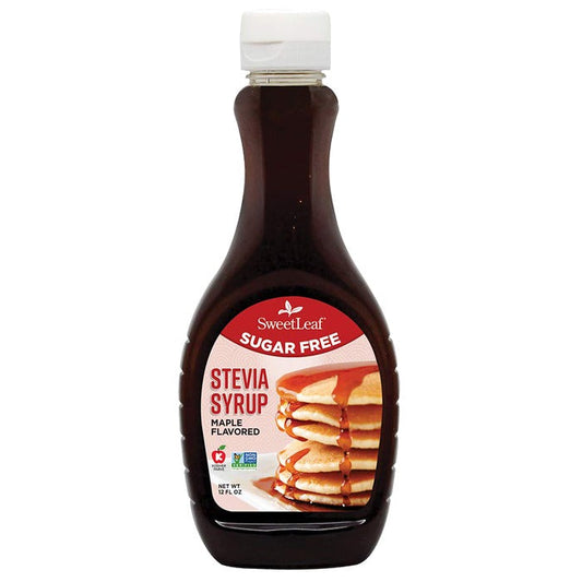 Sweetleaf - Stevia Syrup Maple Flavored, 12oz - front 