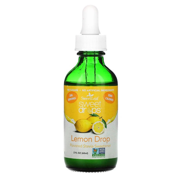 Sweetleaf - Sweet Drops® Liquid Stevia Extract, 288 Servings Lemon Drop , 2 oz - front