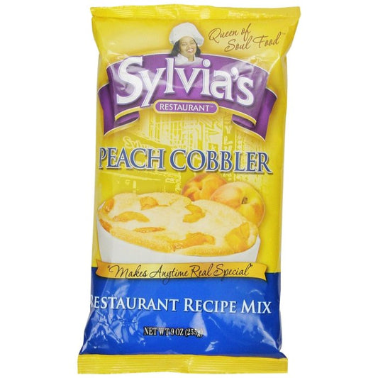 Sylvias Mix Cobbler Peach 9 Oz - Pack Of 9