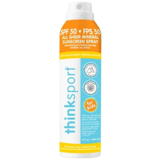 THINK SPRAY SPF50 KIDS CLR ZINC 6 FO 