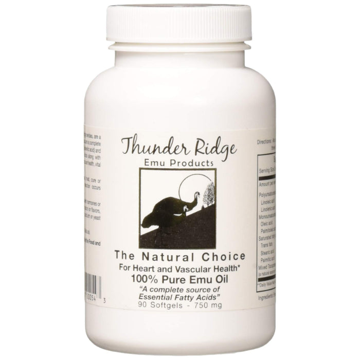 THUNDER RIDGE EMU OIL EMU PURE 100% 2 OZ 