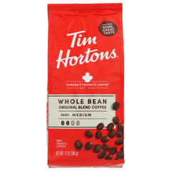 TIM HORTON COFFEE WHLB 100% ARABICA 12 OZ - Pack of 6