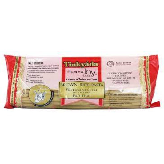 TINKYADA PASTA BRWN RICE FETTUCINI 14 OZ 