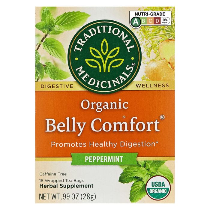 TRADITIONAL MEDICINALS TEA BELLY COMFORT PPPR 16 BG 