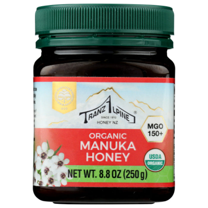 TRANZALPINEHONEYMANUKAORGMGO150_8.8OZ-Packof1