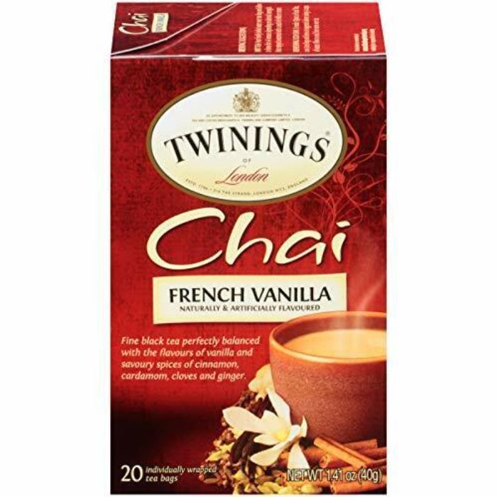 TWINING TEA TEA CHAI FRNCH VNLA 20 BG 