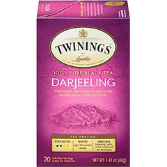 TWINING TEA TEA DARJEELING 20 BG - Pack of 6