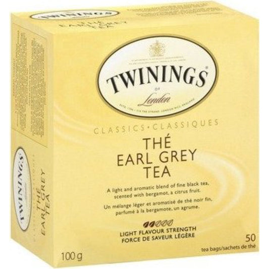 TWINING TEA TEA EARL GREY 50 BG 