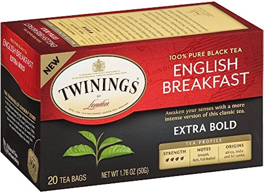 TWINING TEA TEA ENGL BRKFST EXTR BOLD 20 BG - Pack of 6