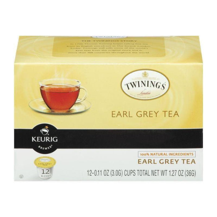 TWINING TEA TEA KCUP EARL GREY 12 PC 