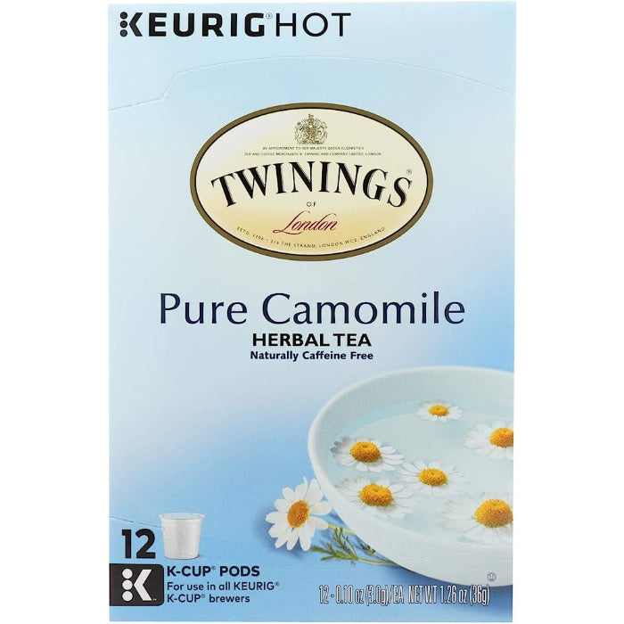 TWINING TEA TEA KCUP PURE CAMOMILE 12 PC - Pack of 6